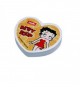 kit com 01 caneta+1borrachas Betty Boop+01apontador+02 lapis preto+01regua 15 cm